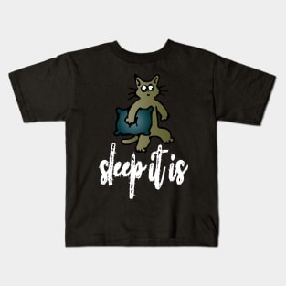 sleep it is Kids T-Shirt